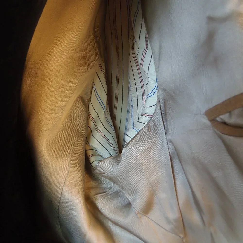 Vintage Club Room Mens 48L 100% Camel‎ Hair Sports Jacket ***Flaw/See Photos